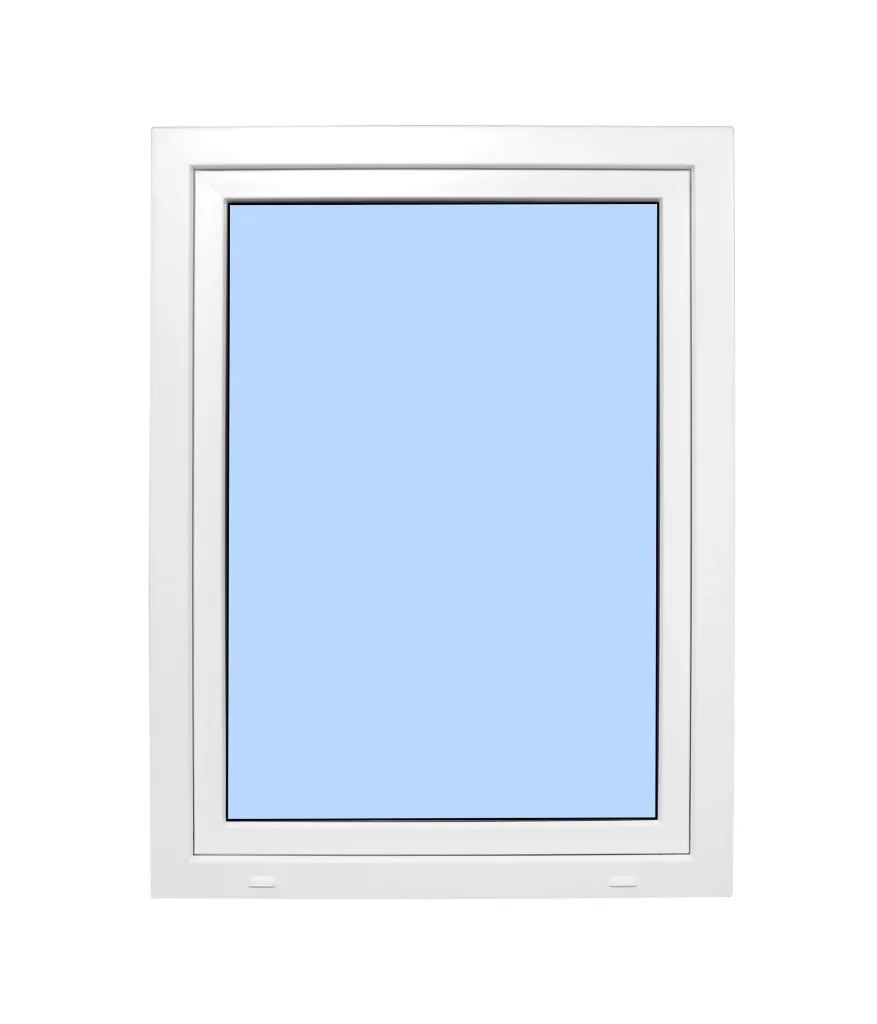 European Tilt and Turn Window White Exterior White Interior 24x20 Left Inswing