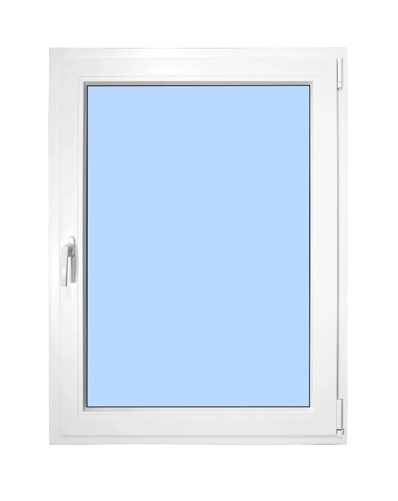 European Tilt and Turn Window White Exterior White Interior 24x20 Left Inswing
